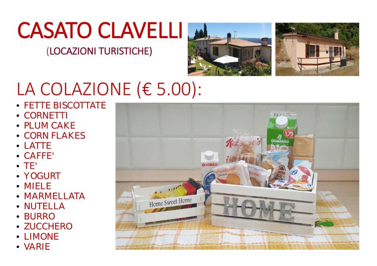 Casato Clavelli 1 Villa Collestatte Dış mekan fotoğraf